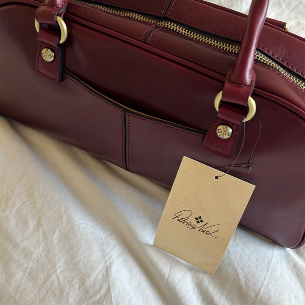 Patricia Nash Pomezia Satchel Crossbody - Picture 11 of 12
